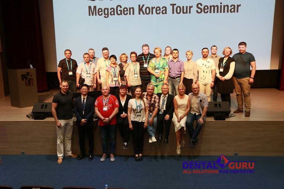 MegaGen Korea Tour Seminar с участием представителей MegaGen из компании Дентал Гуру